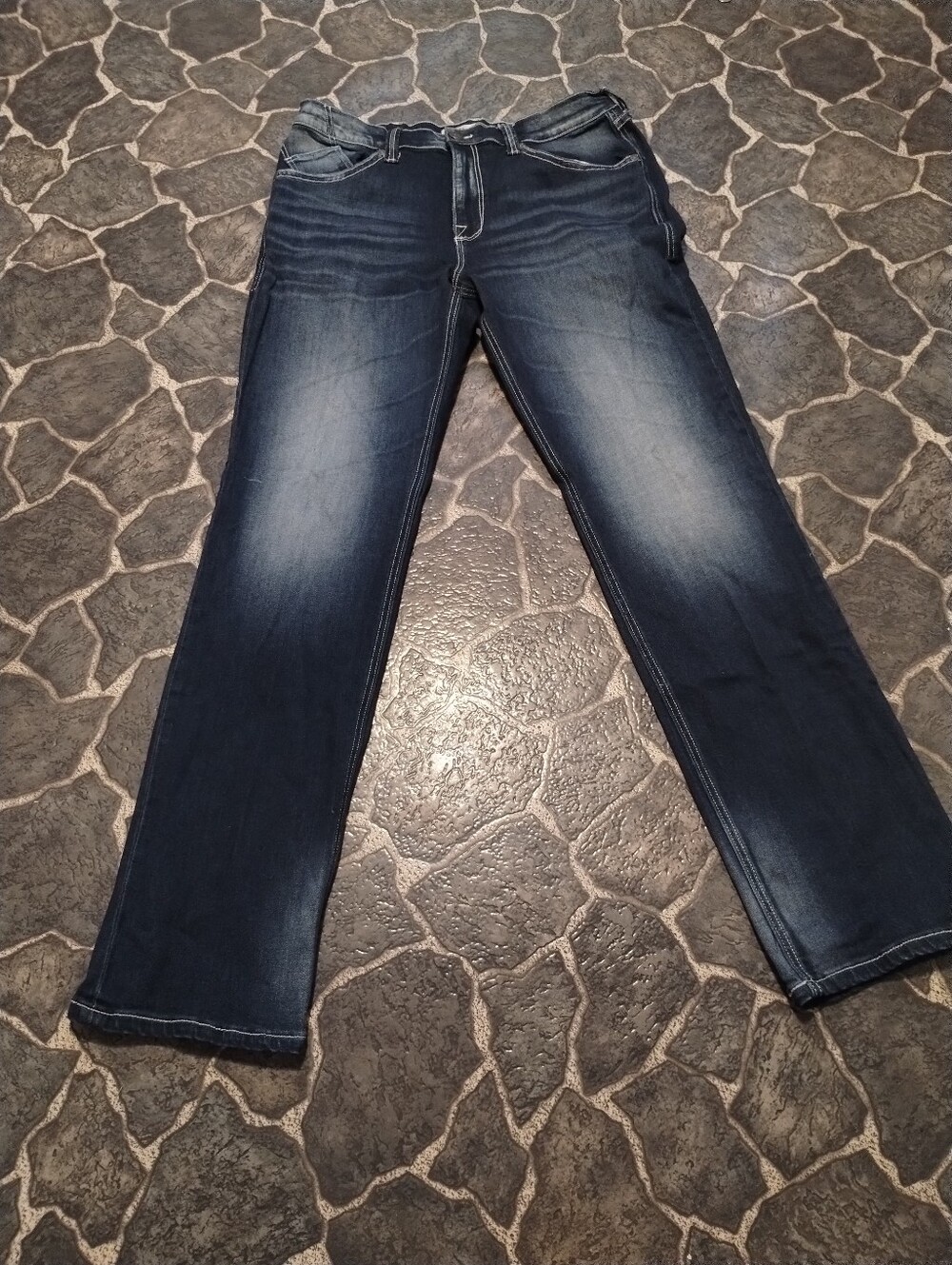 Rock & Republic men's relaxed straight jeans 36 " x 36 "